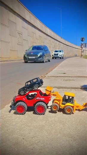 🔔 mini Remote Control JCB VS Mahindra Thar unboxing testing Review 😱|| #jcb