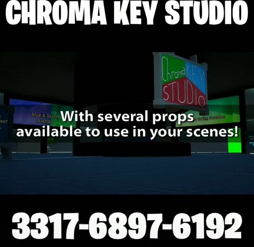 Fortnite Chroma Key Studio with green/blue/red screens! #fortnite #fortnitecreative #fortnitemap #fortnitemapcodes