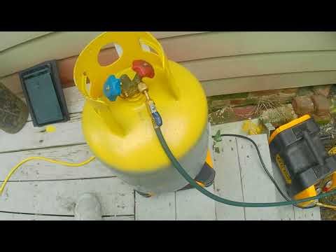 How to Recover Refrigerant Part-1/Learning HVAC