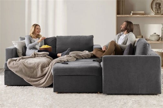 Modular Eco-Sourced Cozy Couches