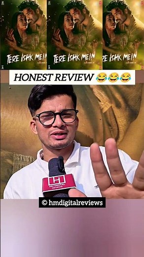 TERE ISHK MEIN Review by Delhi Boy #viralshort #shorts #tereishkmein #dhanush #kritisanon #viral