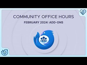 Thunderbird Office Hours: All About Add-Ons [Full Video]