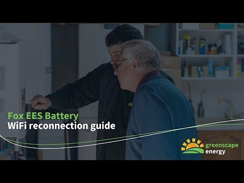 Quick and Easy WiFi Setup for Your Fox EES Battery