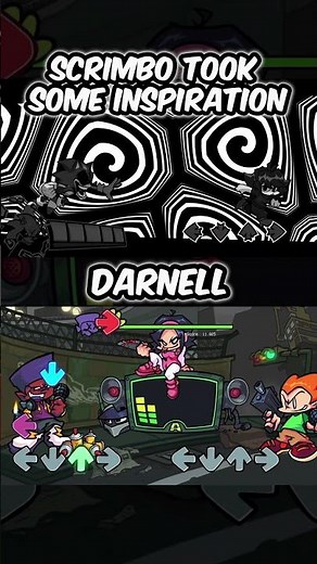 FNF SONIC EXE RERUN SCRIMBO AND DARNELL REFERENCE #fnf #fnfmod #sonic #shorts