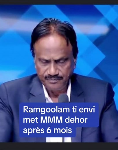 Ramgoollzm ti envi met MMM dehor apres 6 mois. Dire Navin vin dementi #xavierlucduval #noupeiavantou #reziltatlorreziltat