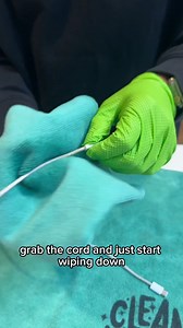 335K views · 1.9K reactions | The BEST Way to Clean a Charging Cable #CleaningTips #CleaningHacks #HouseCleaning #QuickCleaning | Clean That Up | Facebook
