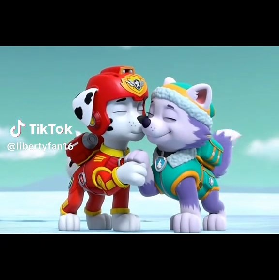 La historia de amor entre Marshall y Everest