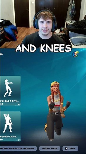 NEW Fortnite x Madcon emote "Beggin" 😍