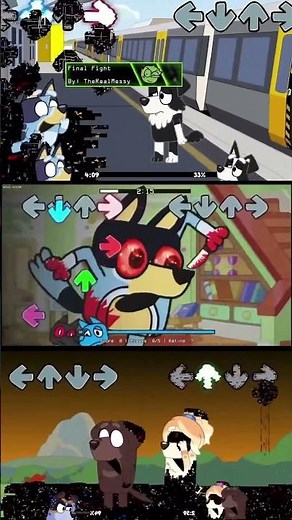 FNF vs Bingo & Bluey Corrupted Music - FNF Mod - Friday Night Funkin' Mobile