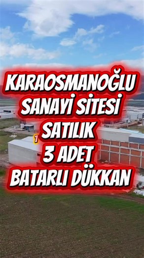 𝐌𝐊𝐌 𝐘𝐀𝐓𝐈𝐑𝐈𝐌 𝐆𝐀𝐘𝐑𝐈𝐌𝐄𝐍𝐊𝐔𝐋 on Instagram: "Yorumlara “fiyat”yazın anında fiyat bilgisi gönderelim 🏭 AKHİSAR KARAOSMANOĞLU SANAYİ SİTESİ Altyapı çalışmaları tamamlanmış, ticarete hemen başlanabilecek 3 adet dükkân satışa hazır! 🔹 Dükkân 1 245,75 m² Zemin Kat 108,51 m² Batar Kat ➡️ Toplam: 354,26 m² 🔹 Dükkân 2 197,17 m² Zemin Kat 133,46 m² Batar Kat ➡️ Toplam: 330,63 m² 🔹 Dükkân 3 233,00 m² Zemin Kat 86,83 m² Batar Kat ➡️ Toplam: 319,83 m² 📌 Geniş metrekare 📌 Sanayi kullanım