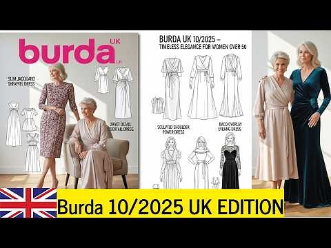 Burda 10/2025 Technical Drawings & Style Guide | Burda 10/2025 UK Edition