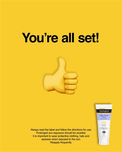 Avoid that sunscreen ⚠️ICK⚠️ this summer with NEW Ultra Sheer SPF50. Always read the label and follow the directions for use. Prolonged sun exposure should be avoided, it is important to wear protective clothing, hats and eyewear when exposed to the sun. Reapply frequently. | Neutrogena