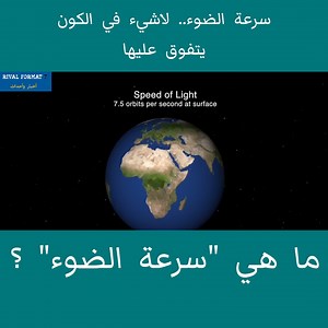 45K views · 587 reactions | ما هي "سرعة الضوء" التي لاشيء في الكون يفوقها ؟! | Rival Format 7 | Facebook