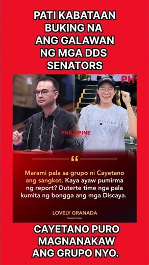 BUKING PURO MAGNANAKAW ANG GRUPO NI CAYETANO.