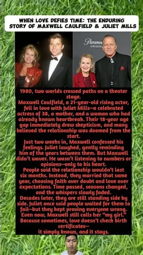 “When Love Defies Time: The Enduring Story of Maxwell Caulfield & Juliet Mills”