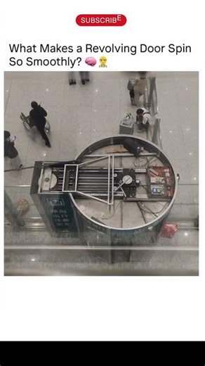 What Makes a Revolving Door Spin So Smoothly? #automobile #amezingfacts #ringopening