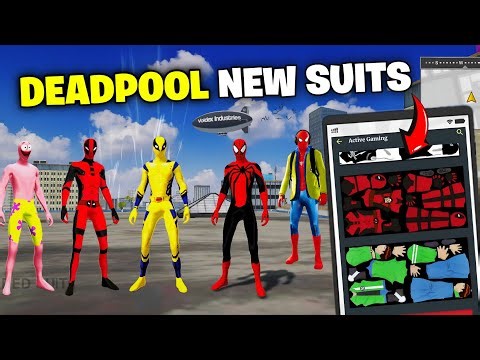 Spider Fuser Suit Studio - Deadpool & Wolverine New suits 🔥