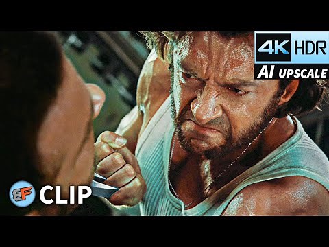 Wolverine vs Sabretooth - The Island Fight Scene | X-Men Origins Wolverine (2009) 4K HDR Movie Clip