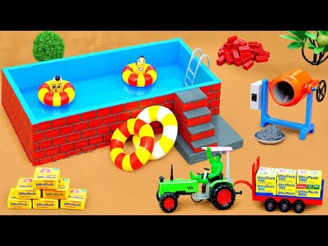 Mini Bricks Swimming Pool Construction Science Project