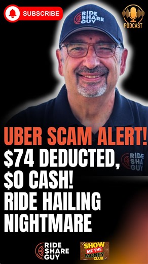 14 reactions · 16 comments | Uber Scam Alert! $74 Deducted, $0 Cash! Ride Hailing Nightmare . . . . . . #therideshareguy #uber #uberscam #ridesharedriver #ridesharing | The Rideshare Guy | Facebook