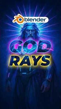 ☀️ How to Create Realistic God Rays in Blender | Cinematic Light FX ✨ #shortsfeed #ytshorts #viral
