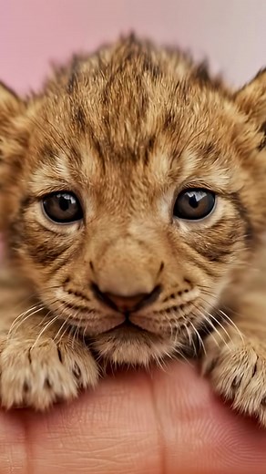 Cute baby lion tries to roar for the first time. 😊🔊 #babylion #lioness #lions #lionsandtigersandbears #cute #Sweet #littleanimals #lionking #futurelionking #roar #feelgood #viralchallenge | Palm Animals