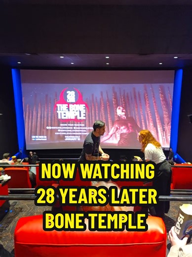 Now Watching: 28 Years Later Bone Temple #28YearsLater #28YearsLaterBoneTemple #NowWatching #Movies #Zombies