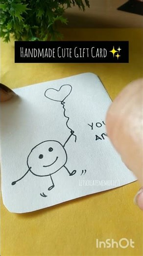 Handmade Gift card 💡✨#diy#craft#handmade#giftideas