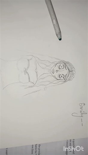 emily from Corpse Bride # trending # Drawing #songs #music