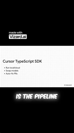 Cursor's New AI Agent SDK Changes Everything! 💻🚀 #shorts #aibytes