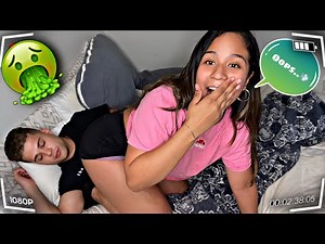 “Farting” On My Boyfriend's Face Prank!! **HILARIOUS** 🤣 😂