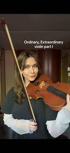 🎻 Ordinary, Extraordinary violin part I | violin