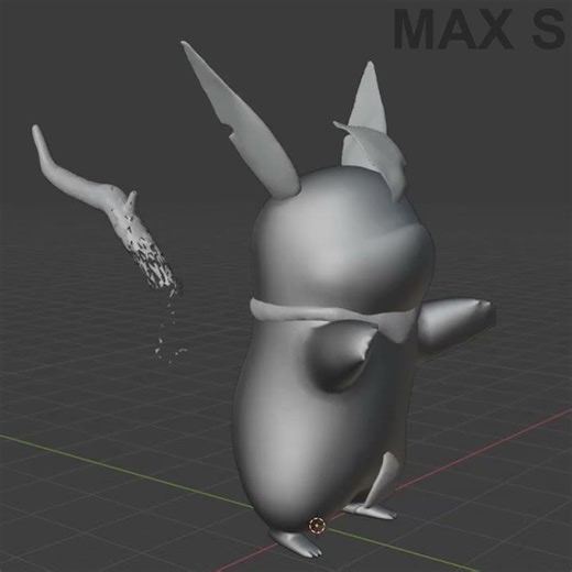 Grass Type Pikachu | Pokémon Type Swap Animation | Max S #shorts #pokemon #pokemonart