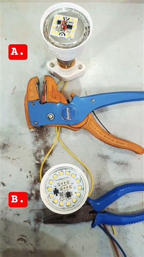 LED bulb Repair LED bulb test Led bulb soldering test lights connection led driver knowledge repairi
