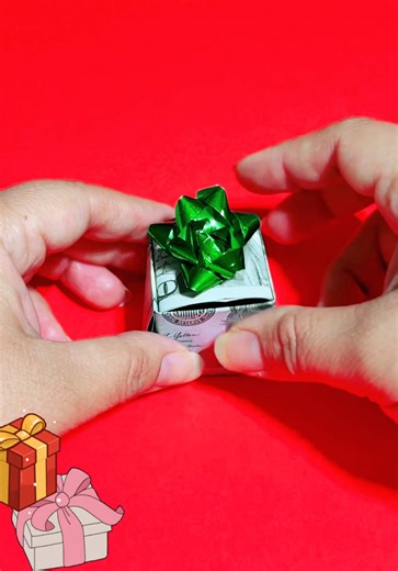 #Money Gift Box Tutorial #Caja de regalo hecha con 2 billetes #regalo ideal hecho con 2 billetes #Birthday Gift Ideas#regalo💵🇺🇸🇲🇽❤️