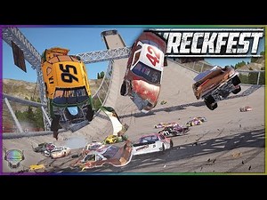 ROCK BOTTOM 90s NASCAR DERBY! | Wreckfest