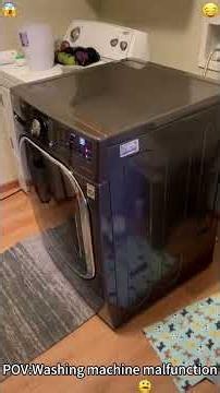 Washing Machine Fail#washingmachine #washing #machine #gonewrong#fail #funny #funnyvideo #foryou