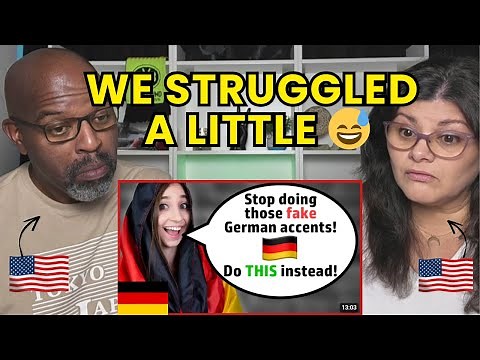 Americans Learn How To Do A German Accent From A German Native!