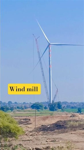 largest wind mill in india #windturbine #windenergy #windmill