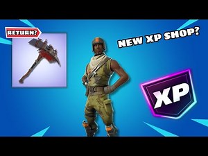 Fortnite XP SHOP COMING BACK (season shop!?)