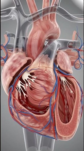 How the Heart Works | Heart Function Explained in 30 Seconds