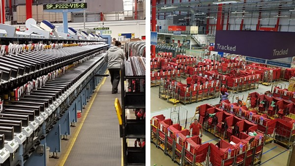 Behind the scenes at Kent’s Royal Mail sorting office at Christmas