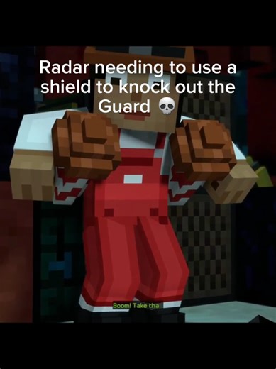 BINTA CAME TO PUNCH ON BUSINESS ❤️ #fyp #mcsm #minecraftstorymode | minecraft