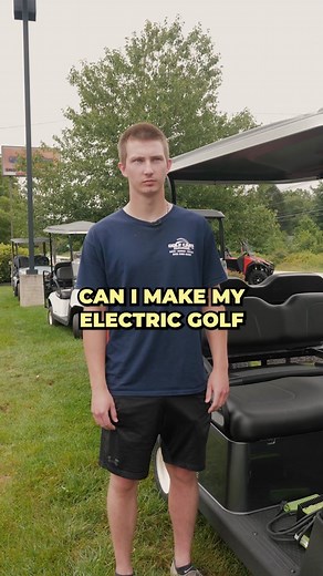 Can you make your electric golf car go faster? #Golfcar #golfcart #golfcarts #offroad #offroading #4x4