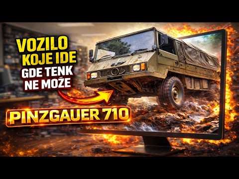 PINZGAUER 710 – Legendarno Vojno Čudo Na Točkovima