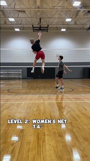 Epic Volleyball Bounce Challenge with Increasing Net Heights