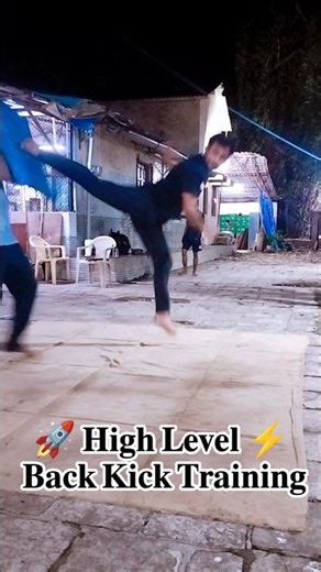 Counter High Back Kick Training⚡#practice Pro level💥 Fighter’s #perfect #tutorial #shorts #video