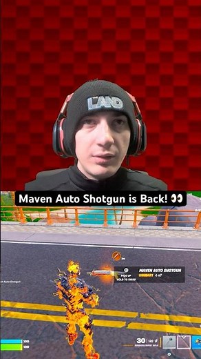 The Maven Auto Shotgun is Back in Fortnite! 👀 #Shorts