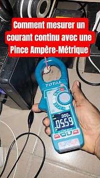 Quick Tutorial: How to Measure Direct Current (DC) Without Error Using a Clamp Meter!