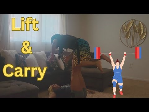 Lift & Carry Fitness Exercise|Leg Press/Superman Lift